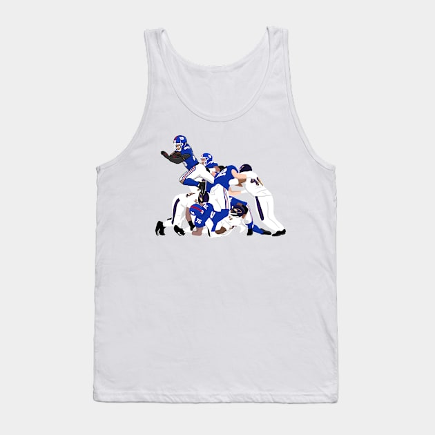 The flying saquon Tank Top by Rsclstar